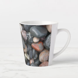 Caneca De Café Latte Rock Rochoso