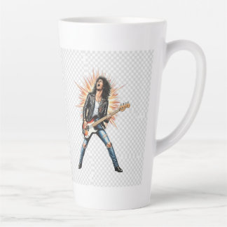 Caneca De Café Latte Rock star coffee latte