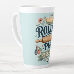 Caneca De Café Latte Rolo de Massa Regular Cottage Baker
