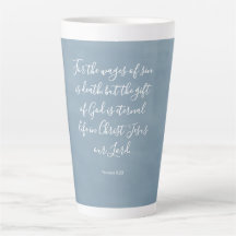 Romanos 6:23 Versículo Bíblico Personalizável