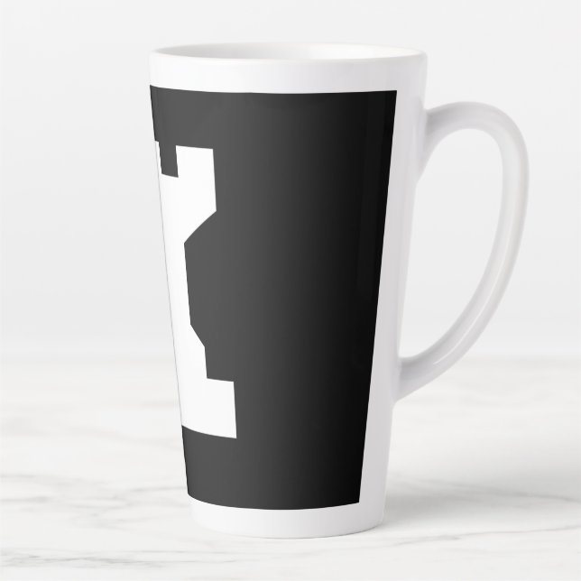 Caneca De Café Latte Rook Chess Piece Latte Mug (Direita)