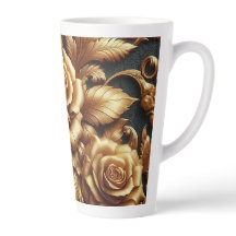 Rosa Metálica Dourada Dark Academia