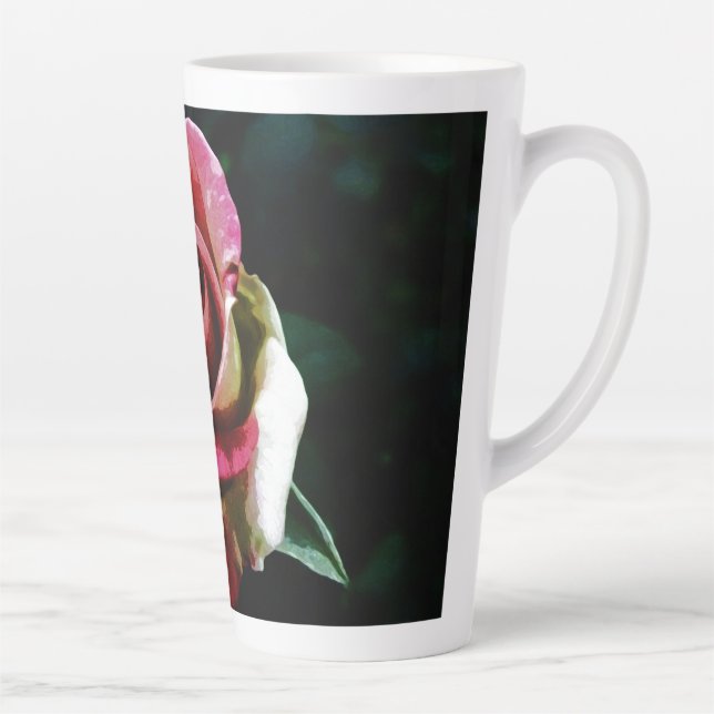 Caneca De Café Latte rose   (Direita)