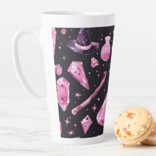 Caneca De Café Latte Rosy Witch