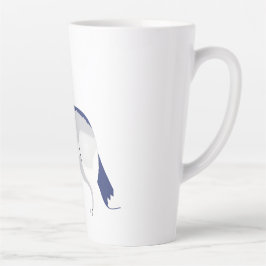 Caneca De Café Latte Rouco
