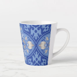 Caneca De Café Latte Royal Bloom