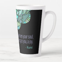 Caneca De Café Latte Rumi River Na Sua Cotação
