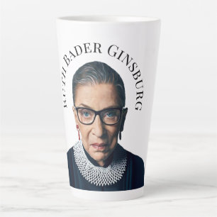 Caneca De Café Latte Ruth Bader Ginsburg