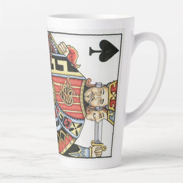 Caneca De Café Latte Sadística Gambler (Direita)