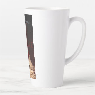 CANECA DE CAFÉ LATTE SÃO REAIS (ALIENÍGENA ACREDITA)