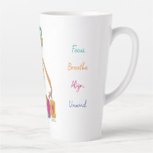 'Satchi' - Alinhar Desenrolar Yoga Mug