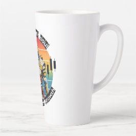 Caneca De Café Latte Satisfy | Trade motivation | Fantasy Design