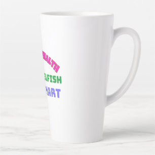 CANECA DE CAFÉ LATTE SAÚDE MENTAL NÃO É EGOÍSTA, É INTELIGENTE