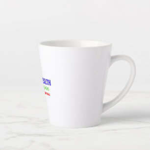 CANECA DE CAFÉ LATTE SAÚDE MENTAL NÃO É LUXURY É WI-FI PARA A ALMA