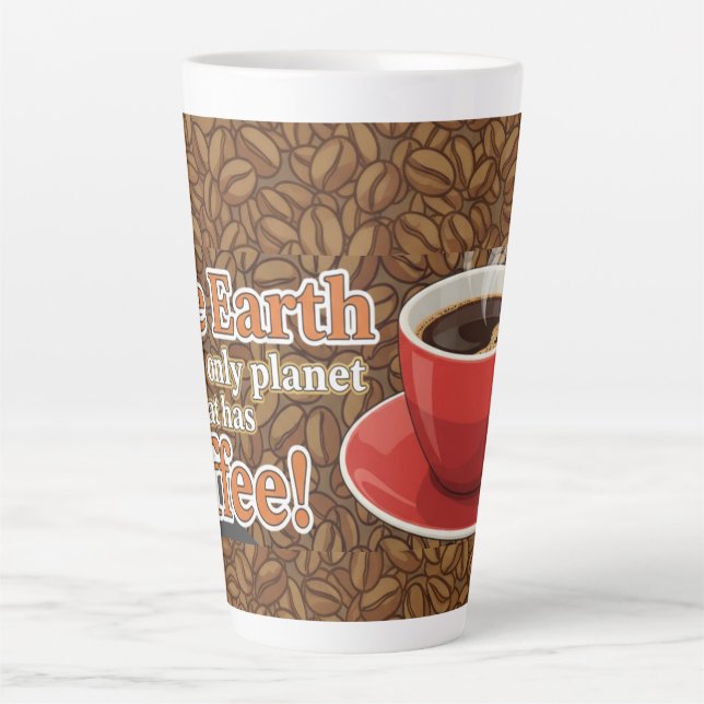 Caneca De Café Latte Save Coffee!! (Frente)