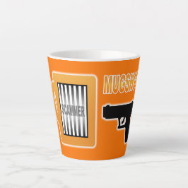 Caneca De Café Latte Scammer's Mugshot