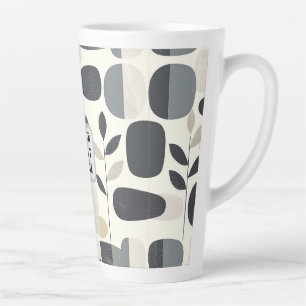 Caneca De Café Latte Scandi Motif n.o 3  