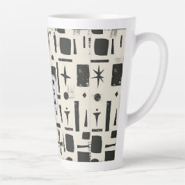 Caneca De Café Latte Scandi Motif n.o 4 |