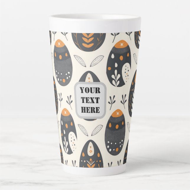 Caneca De Café Latte Scandi Motif n.o 6 | (Frente)