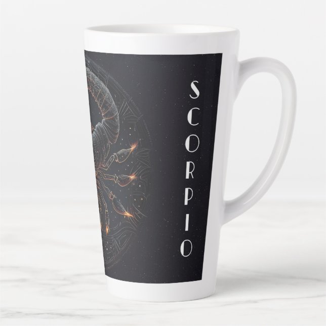 Caneca De Café Latte Scorpio Latte Mug (Direita)