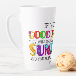 Caneca De Café Latte Se Tiver Boas Ideias Eles Irão Brilhar