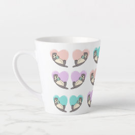 Caneca De Café Latte Sea Otter Latte Mug