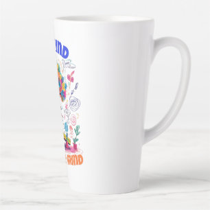 CANECA DE CAFÉ LATTE SEJA BOM PARA A SUA MENTE