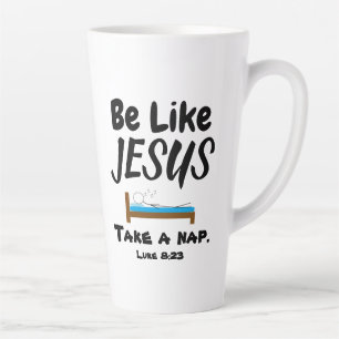 Caneca De Café Latte Seja como Jesus