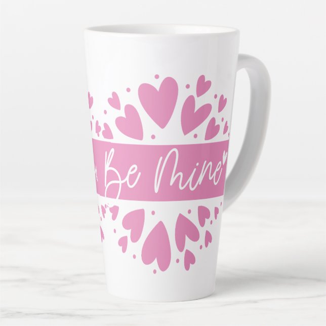 Caneca De Café Latte Seja Meu (Ângulo direito)