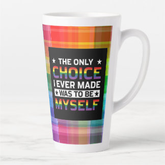 Caneca De Café Latte Seja você mesmo