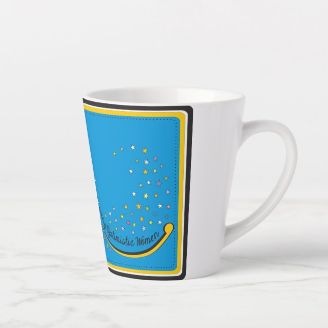 Caneca De Café Latte SejaO BrilhoDePEO Latte Mug (Direita)