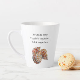 Caneca De Café Latte Selo/Fossickers