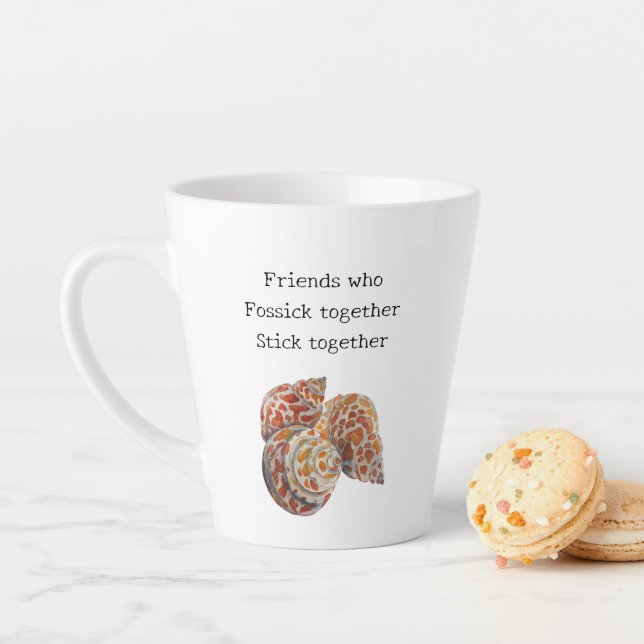 Caneca De Café Latte Selo/Fossickers (In Situ)