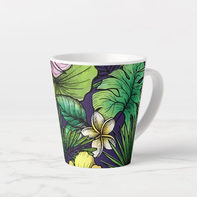 Caneca De Café Latte Selva (Ângulo direito)