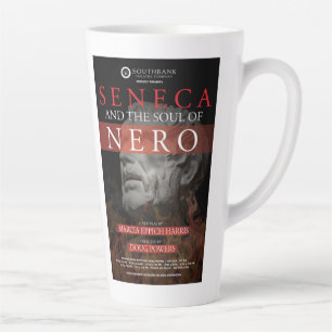 Caneca De Café Latte Seneca e a Alma de Nero - Lata de Mug