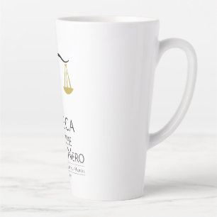 Caneca De Café Latte Seneca e a Alma de Nero Latte Mug