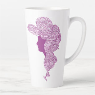Caneca De Café Latte Senhora