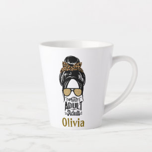 CANECA DE CAFÉ LATTE SENHORA ADULTA LATTE MUG