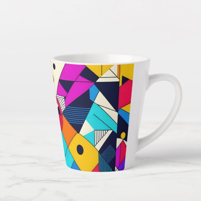 Caneca De Café Latte Sensação moderna (Direita)