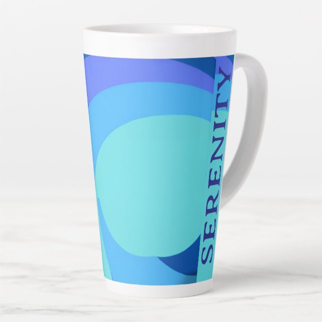 CANECA DE CAFÉ LATTE SERENIDADE (Ângulo direito)