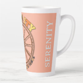 CANECA DE CAFÉ LATTE SERENIDADE - ACEITAÇÃO TRANQUILA
