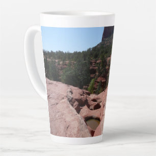 Caneca De Café Latte Sete Piscinas Sagradas em Sedona Arizona