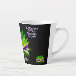 Caneca De Café Latte Seu Alinhamento Sabedoria Latte Mug