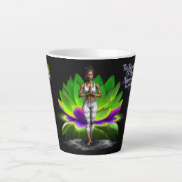 Caneca De Café Latte Seu Alinhamento Sabedoria Latte Mug