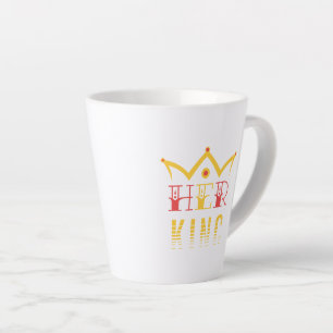 Caneca De Café Latte Seu Rei