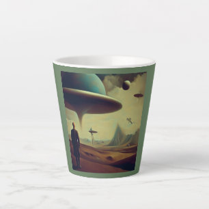 Caneca De Café Latte SF Mestrados dinamarqueses 3