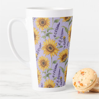 CANECA DE CAFÉ LATTE SFLOWER