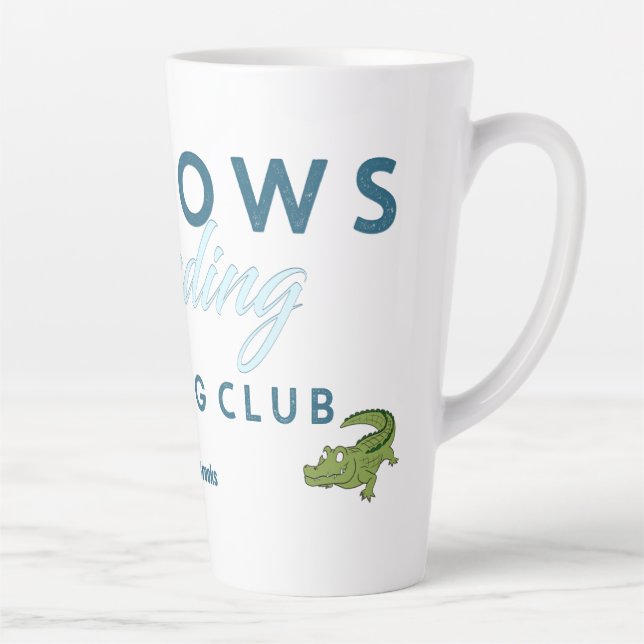 Caneca De Café Latte Shadows Landing KnitClub (Direita)