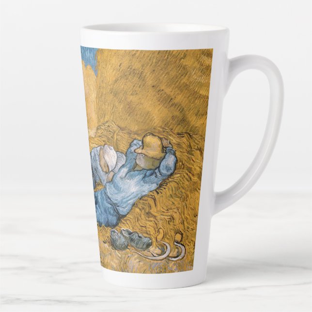 Caneca De Café Latte Siesta de Van Gogh (Direita)