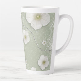 Caneca De Café Latte Silver Spa
